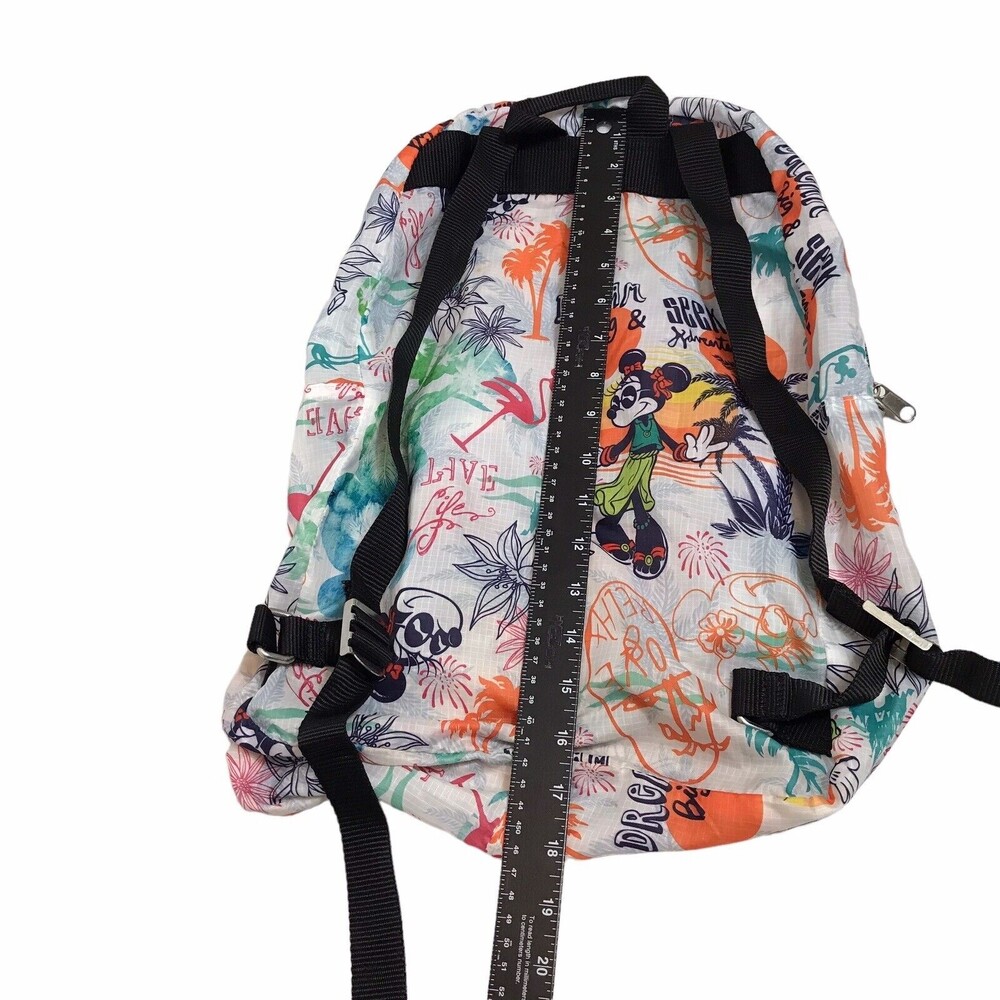Disneyland Disney Parks Nylon Dream Big Seek Adventure Minnie Backpack - Picture 8 of 14